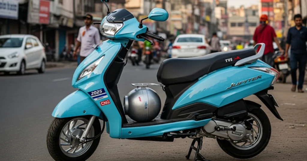 TVS Jupiter CNG 2025